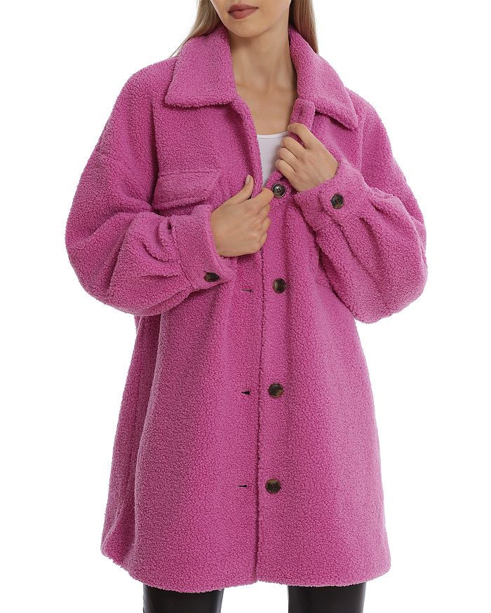 Avec Les Filles Longline Teddy Coat Bloomingdale s