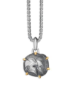 David Yurman - Sterling Silver & 18K Yellow Gold Zodiac Gemini Amulet Enhancer
