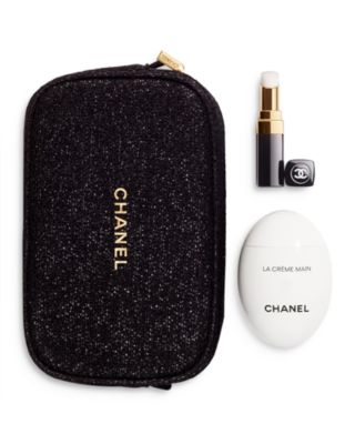 chanel hand and lip care set