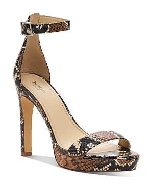 Botkier Women's Willow Ankle Strap Dress Sandals In Match Snake