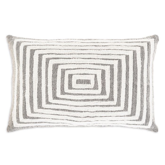 Surya Izie Rectangles Lumbar Pillow, 14" x 22" Bloomingdale's