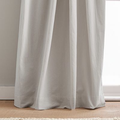 Sanctuary 84" x 50" Back Tab Lined Window Panel, Pair