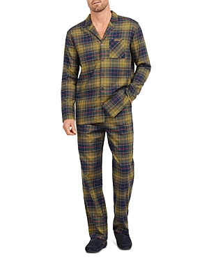 BARBOUR LAITH COTTON TARTAN PAJAMAS SET,MNW0002TN11