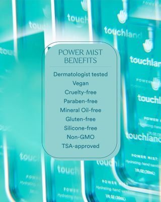 Power Mist Hydrating Hand Sanitizer 1 oz., Blue Sandalwood