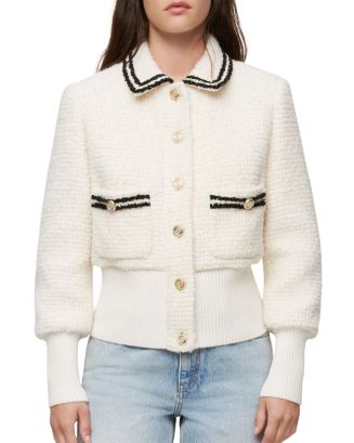 Maje Bloppe Tweed Jacket | Bloomingdale's