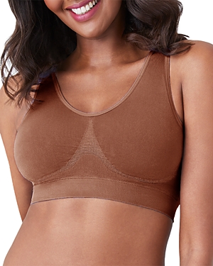 Wacoal B.smooth Wireless Padded Bralette In Clove