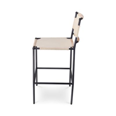  Asher Leather Counter Stool