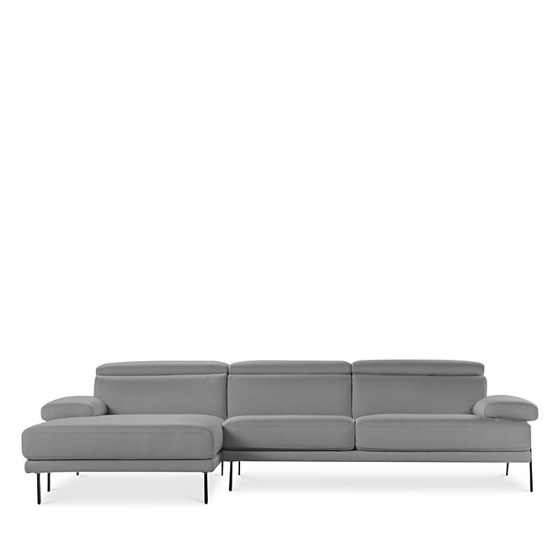Giuseppe Nicoletti 2 Piece Esposta Sectional In Bull Aluminium