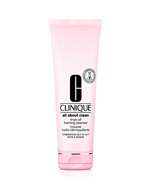 CLINIQUE JUMBO ALL ABOUT CLEAN RINSE-OFF FOAMING CLEANSER 8.4 OZ.,V3TE01