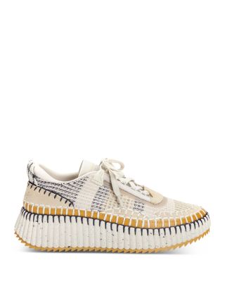 outlet【Chloe】Nama☆Multicolor Red ローカット スニーカー Chloé | Nama red mesh sneakers | Savannahs