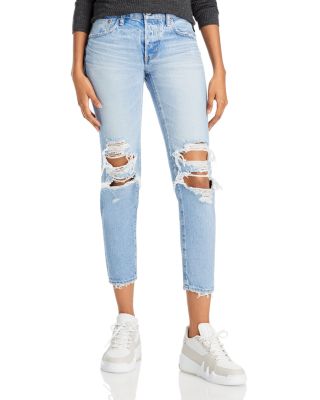 MOUSSY VINTAGE May Tapered Jeans in 