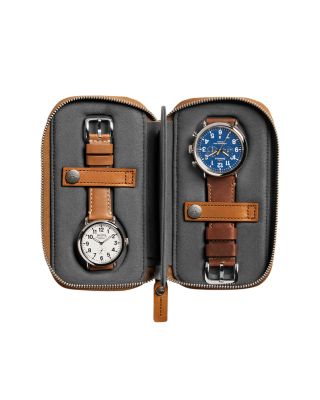 Shinola - Vachetta Leather Travel Watch Case