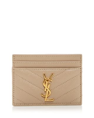 Saint Laurent Cassandre Matelasse Card Case