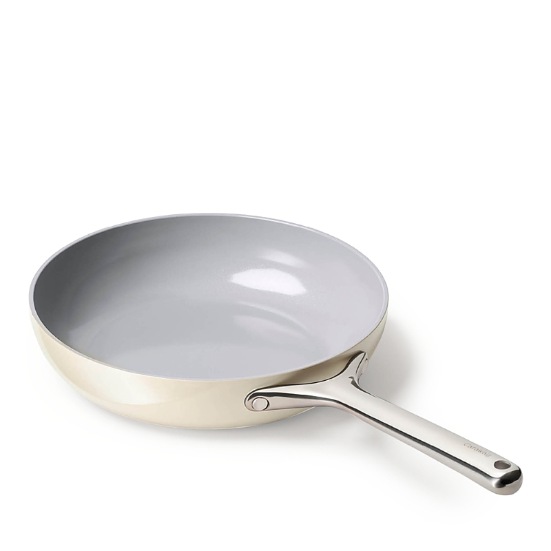 Caraway Nonstick Ceramic 10.5-inch Fry Pan In Cream