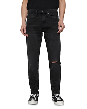Frame L'Homme Skinny Fit Jeans in Vaporize Ripped