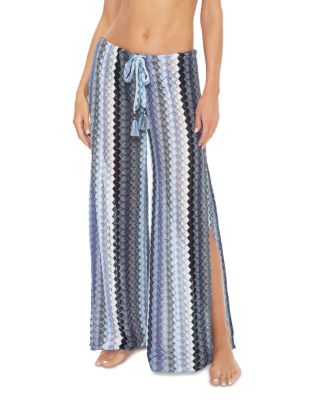 BECCA® by Rebecca Virtue - Sunset Soiree Crochet Split Leg Cover Up Pants