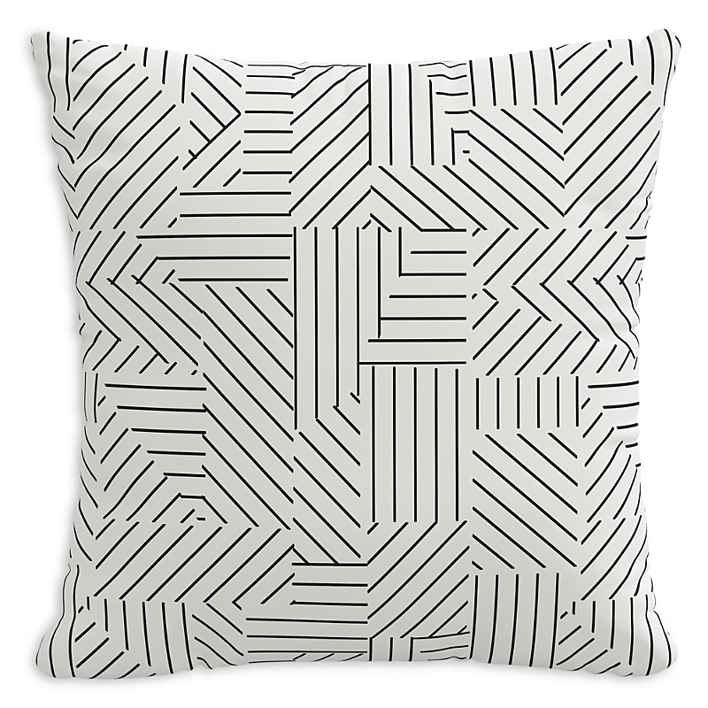 Sparrow & Wren Down Pillow in Cross Hatch, 20 x 20