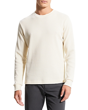 Theory Balena Waffle Crew In Ivory | ModeSens