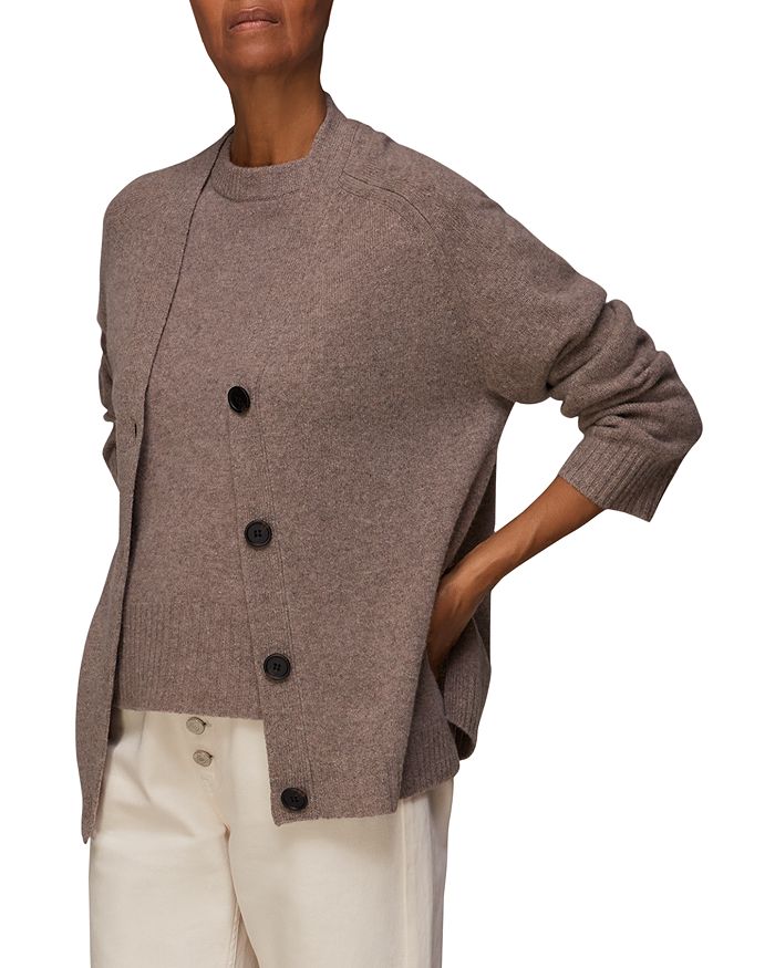 Whistles Longer Line Cardigan Bloomingdale's