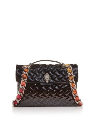 kurt geiger patent bag