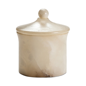 Shop Labrazel Alisa Cream Canister In Creamy Ivory