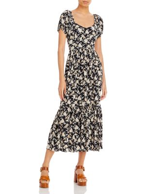 LoveShackFancy - Angie Floral Print Maxi Dress