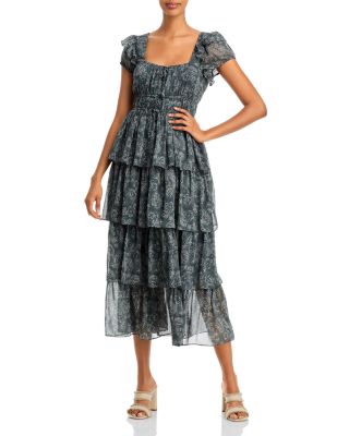 likely ruffle dress