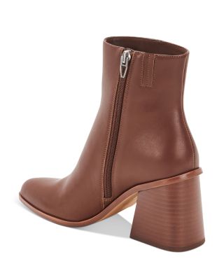 chocolate brown booties