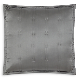 Gingerlily Windsor Decorative Pillow, 16 X 16 In Charcoal