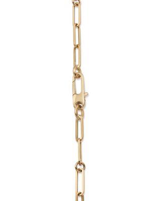 18K Yellow Gold Daisy Diamond Pendant Necklace, 19&amp;quot; - Exclusive