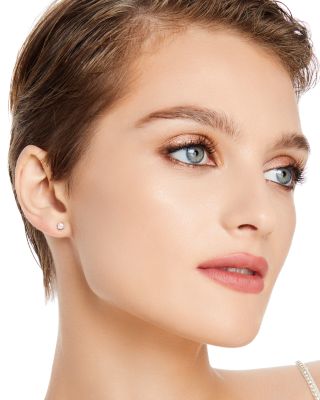 Diamond Studs in 18K White Gold, 0.30 tcw&nbsp;