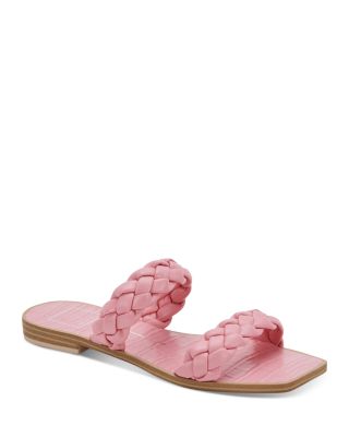 dolce vita braided slide sandals