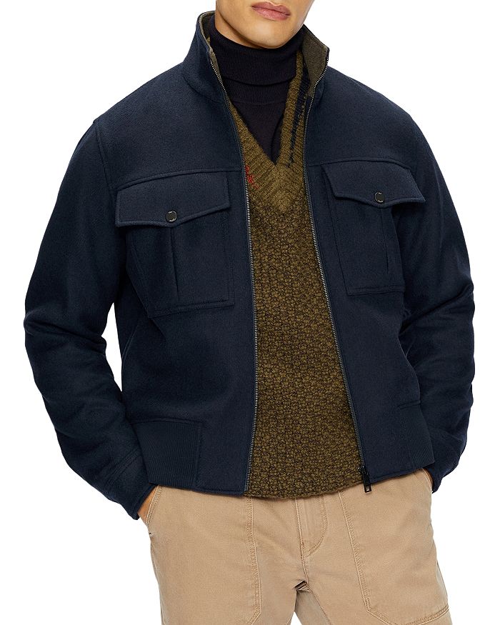 Ted baker funnel hotsell neck bomber jacket