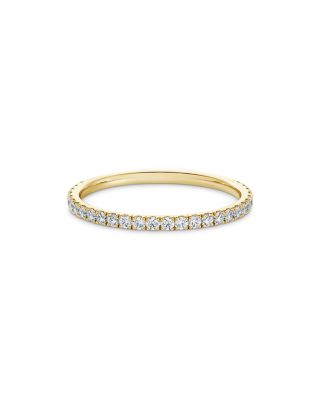 De Beers Forevermark - Pav&eacute; Diamond Band in 18K Yellow Gold, 0.25 tcw