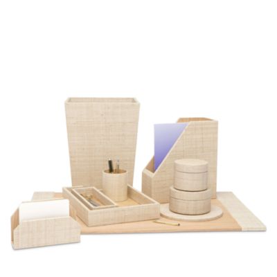 Koba Natural Tapered Bagor Grass Wastebasket