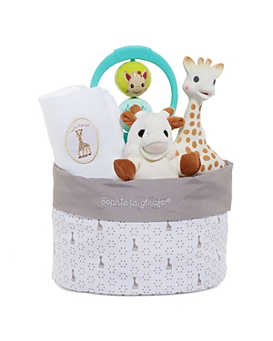 Shop Sophie La Girafe New Baby Basket - Ages 3m+ In Multi