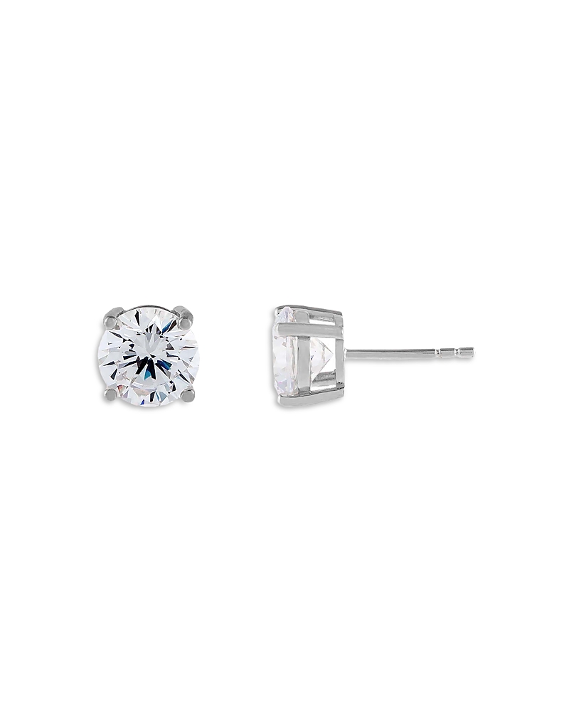 Adinas Jewels Juliette Cubic Zirconia Stud Earrings
