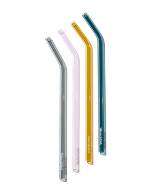 Glass Straws, Set of 4