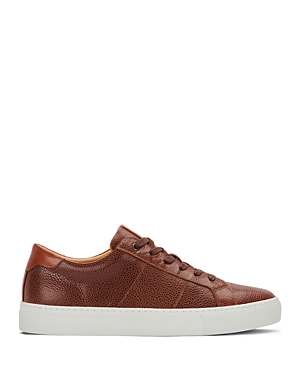 Shop Greats Men's Royale Lace Up Sneakers In Dark Brown