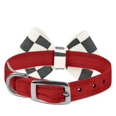 Windsor Check Nouveau Bow Collar