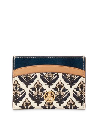 Tory Burch Robinson Printed Card Case | Bloomingdale's