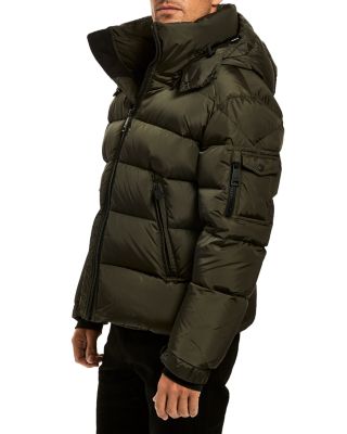 Matte Glacier Quilted Down Coat