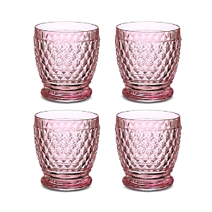 VILLEROY & BOCH BOSTON DOUBLE OLD-FASHIONED GLASS, SET OF 4