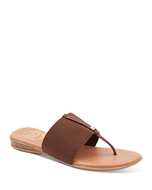 Andre Assous Nice Featherweights™ Slide Sandal In Brown