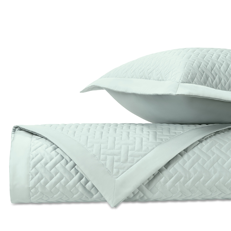 HOME TREASURES BASKETWEAVE STANDARD QUILTED SHAM, PAIR