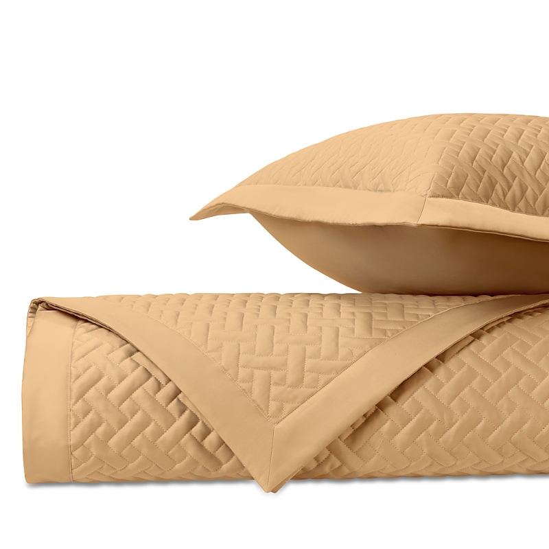 HOME TREASURES BASKETWEAVE KING QUILTED SHAM, PAIR