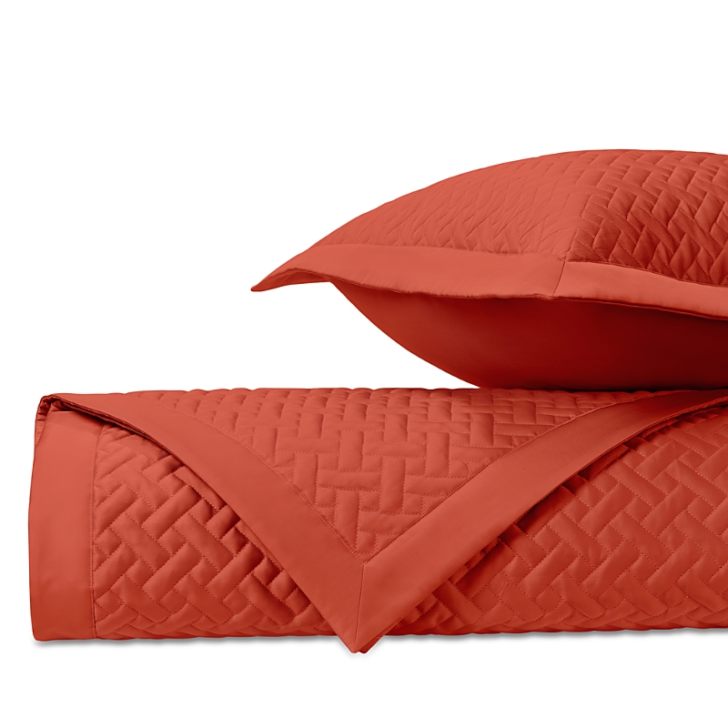 HOME TREASURES BASKETWEAVE STANDARD QUILTED SHAM, PAIR