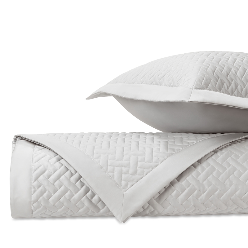 HOME TREASURES BASKETWEAVE KING QUILTED SHAM, PAIR