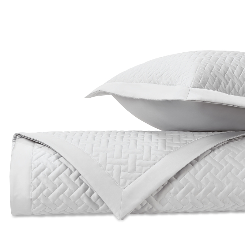 HOME TREASURES BASKETWEAVE STANDARD QUILTED SHAM, PAIR