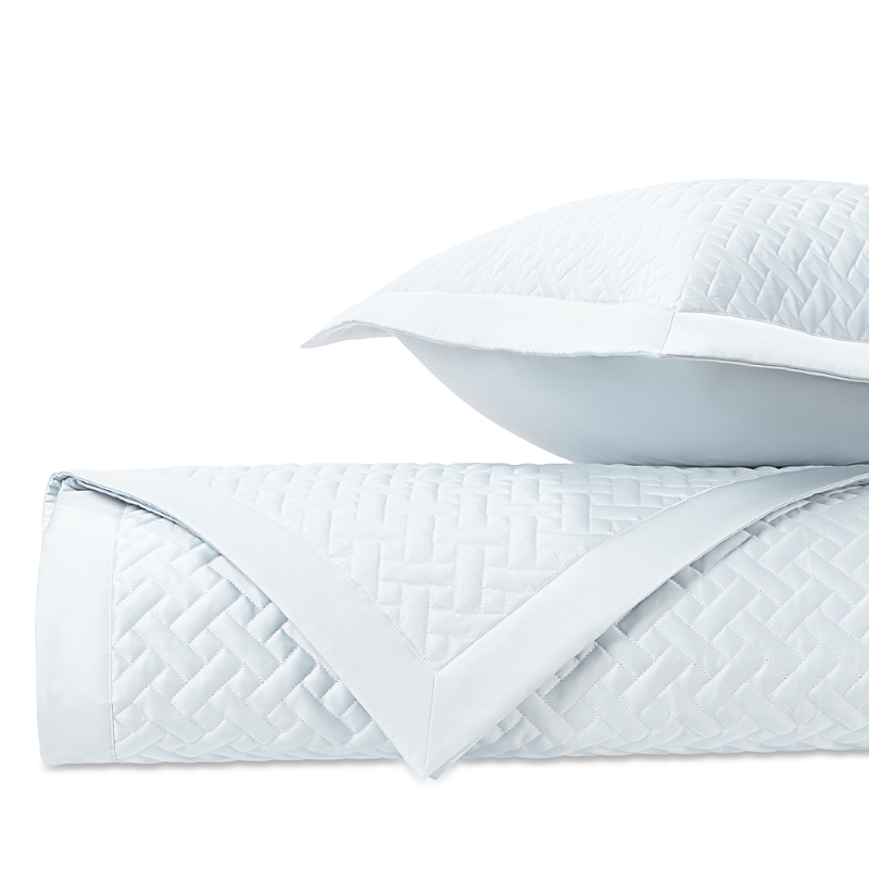 HOME TREASURES BASKETWEAVE KING QUILTED SHAM, PAIR
